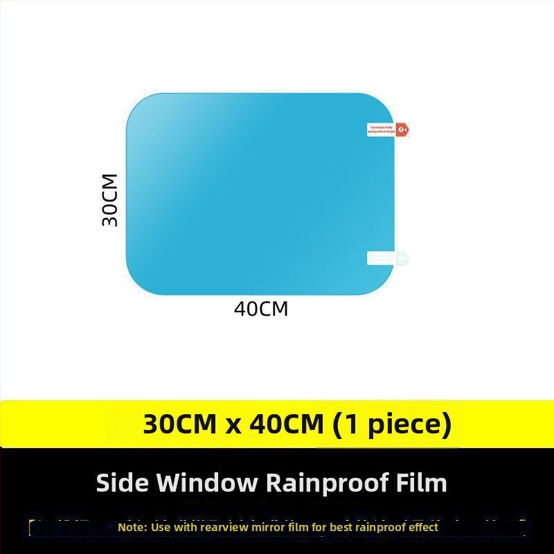 Film antifog pentru oglinda de camion și geam lateral, rezistență la ploaie, HD