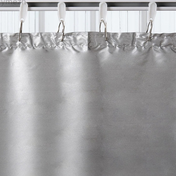 Set kotačića i kuka za bočno ugradnju tračnice zavjesa, kvadratna tračnica, 50 kom, PP materijal, moderan minimalistički stil