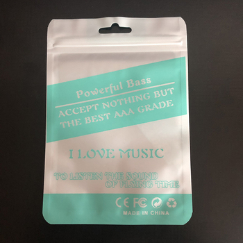 Mobiltelefon kiegészítők csomagoló taskája, univerzális, önzáró, matt átlátszó adatkábel zacskó, zárási hossz 3 cm, márka Shunyu