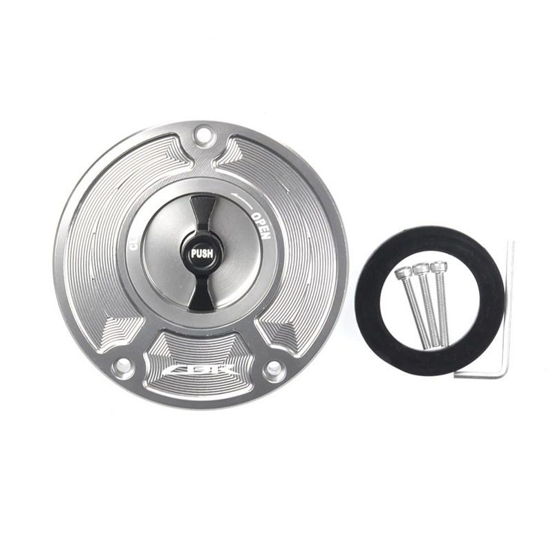 Capac de alimentare cu deschidere rapidă pentru Honda CBR600RR F5, CB400, CBR600, CBR1000, CBR250 (Material: aliaj de aluminiu; Personalizare: disponibilă; Compatibilitate: CBR600RR F5, CB400, CBR600, CBR1000, CBR250)