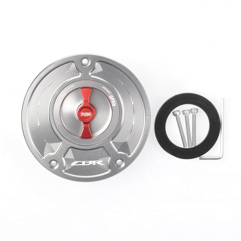 Capac de alimentare cu deschidere rapidă pentru Honda CBR600RR F5, CB400, CBR600, CBR1000, CBR250 (Material: aliaj de aluminiu; Personalizare: disponibilă; Compatibilitate: CBR600RR F5, CB400, CBR600, CBR1000, CBR250)