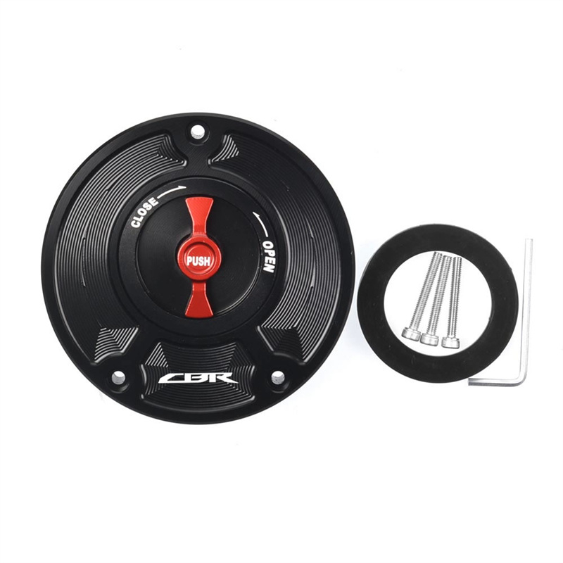 Capac de alimentare cu deschidere rapidă pentru Honda CBR600RR F5, CB400, CBR600, CBR1000, CBR250 (Material: aliaj de aluminiu; Personalizare: disponibilă; Compatibilitate: CBR600RR F5, CB400, CBR600, CBR1000, CBR250)