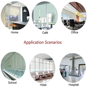 Cap de control pentru ridicarea perdelelor – Plastic, Compatibil cu toate tipurile de perdele, Sea Yiming, Stil modern minimalist