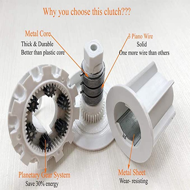 Cap de control pentru ridicarea perdelelor – Plastic, Compatibil cu toate tipurile de perdele, Sea Yiming, Stil modern minimalist