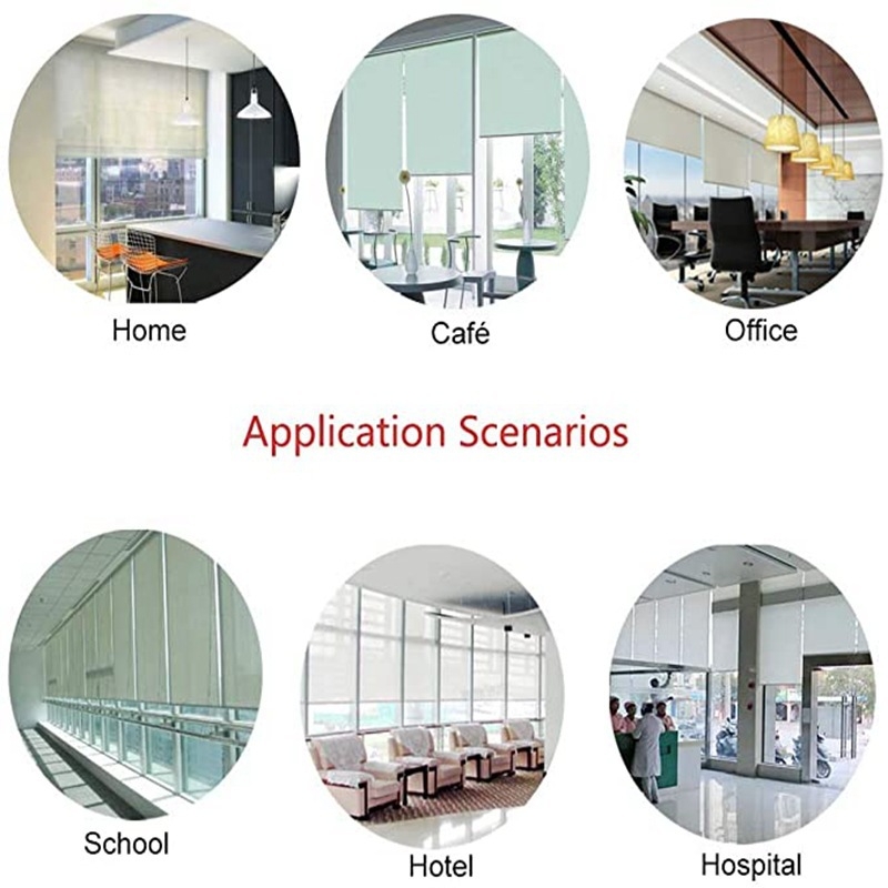 Cap de control pentru ridicarea perdelelor – Plastic, Compatibil cu toate tipurile de perdele, Sea Yiming, Stil modern minimalist