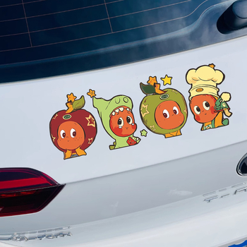 Autocolante pentru caroseria mașinii, cu un model desen animat, montaj cu ventuze, Brand: Other Homes.