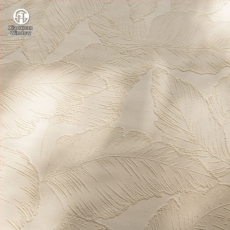 Jacquardová polyesterová zaves pre obývaciu izbu a balkón, priehľadný perforovaný dizajn, ľahký luxusný štýl, 100% polyester