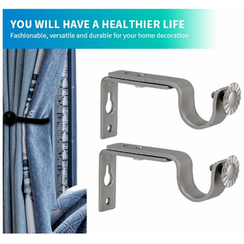 Телескопични монтажни скоби (Комплект от 2; Метал; Модерен минималистичен стил)