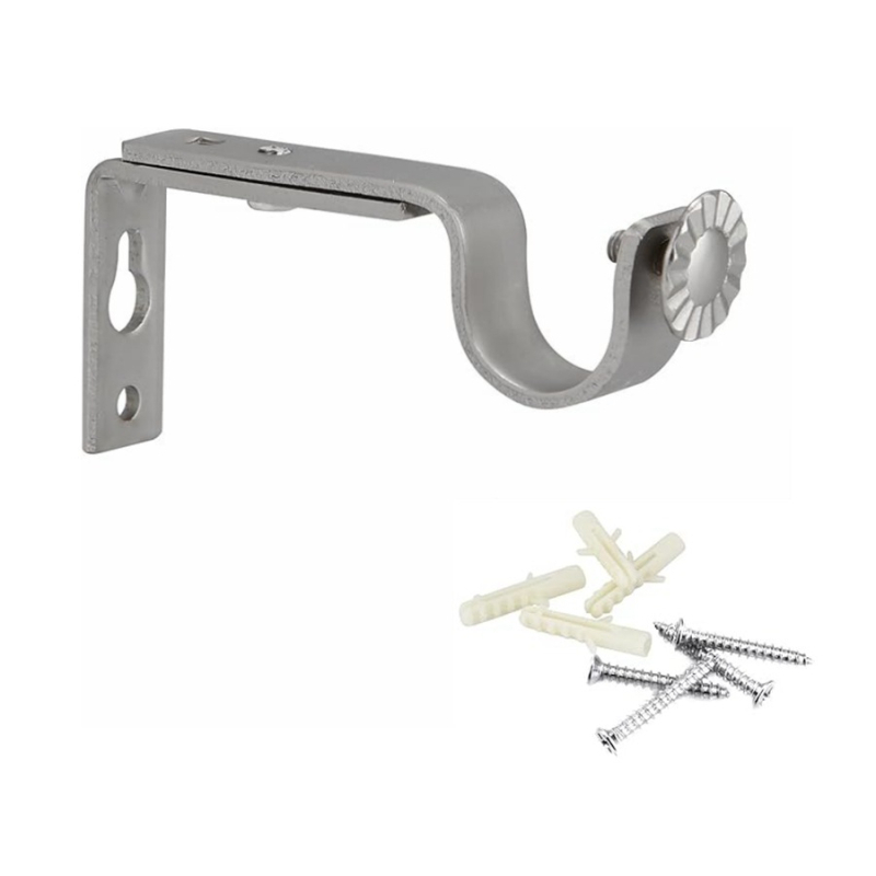 Телескопични монтажни скоби (Комплект от 2; Метал; Модерен минималистичен стил)