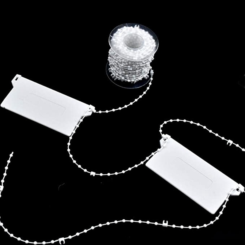 Vertikális redőny alsó gyöngy készlet – 20 darab, alsó lemez, műanyag, minden redőnytípushoz alkalmas