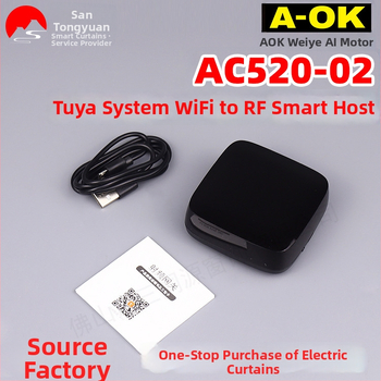 WiFi gateway A-ok AC520-02, Tuya systém RF 433 MHz