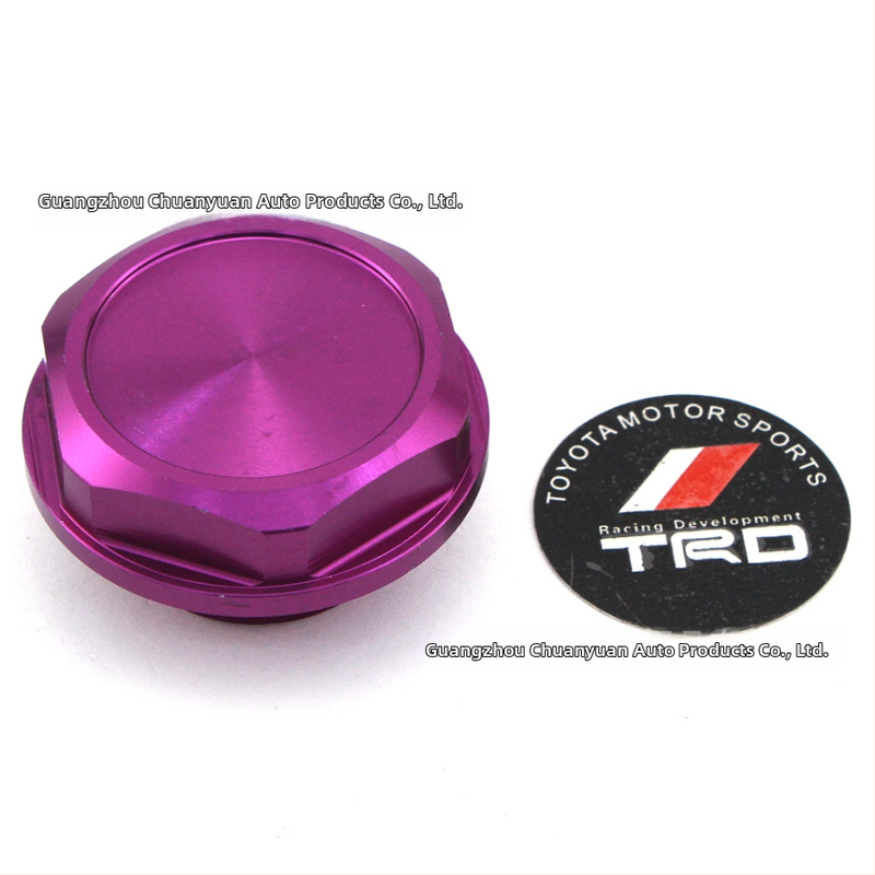 TR upravený olejový uzáver pre Toyota, hliníková zliatina, vysokoteplotná odolnosť, neprepúšťajúci uzáver palivovej nádrže