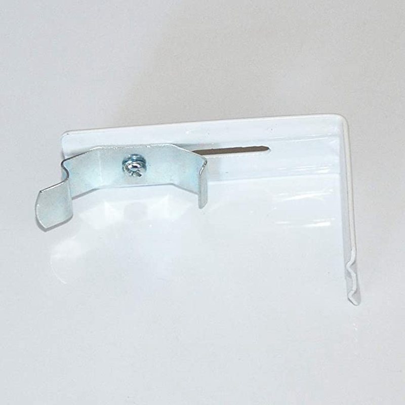 Fém vertikális függöny tartó készlet, 2 darabos, kompatibil minden vertikális függöny típushoz, modern minimalist stílus