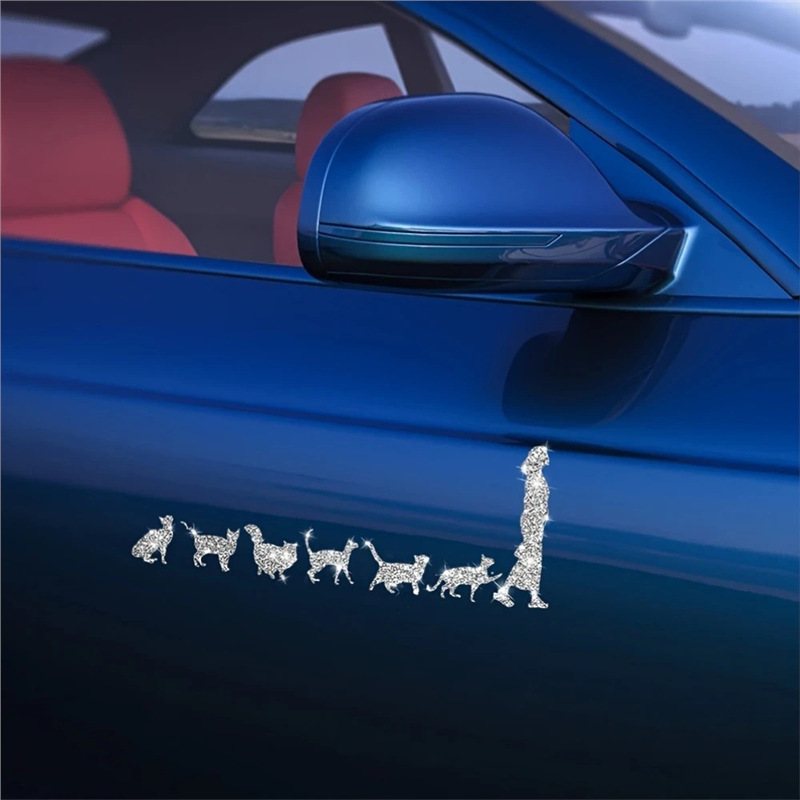 Stickeri za karoseriju automobila s životinjskim uzorkom, samoljepljivi, papirnati materijal