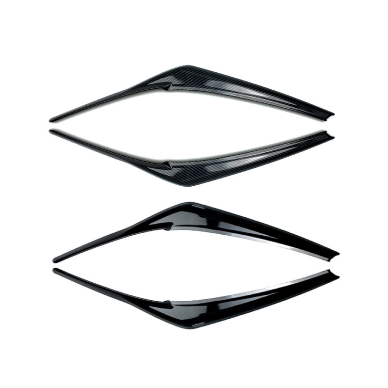 Set decorativ de autocolante pentru înconjurarea farurilor Toyota Camry 2018+, material ABS, personalizare disponibilă, AMP-Z