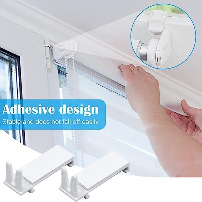 Univerzális húzófej készlet rolókhoz, 16 darab, műanyag, Hai Yiming, minden függönytípushoz, modern egyszerű stílus