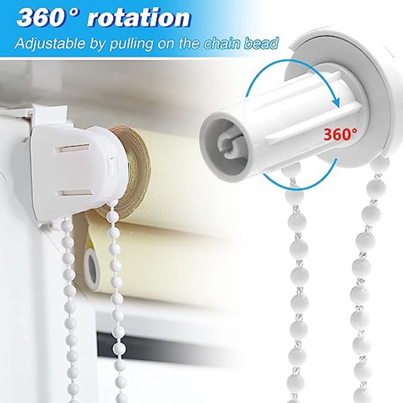 Univerzális húzófej készlet rolókhoz, 16 darab, műanyag, Hai Yiming, minden függönytípushoz, modern egyszerű stílus