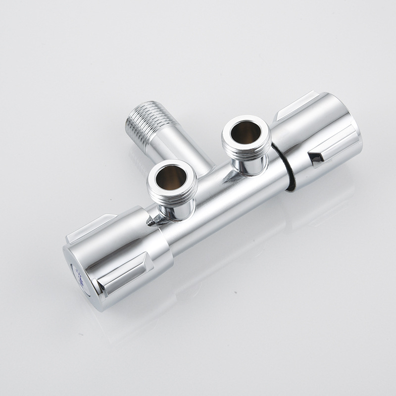 Zidni kupaonski faucet s čeličnim tijelom i bakrenim jezgrom ventila (radna temperatura 0–40°C; nazivni tlak 1).