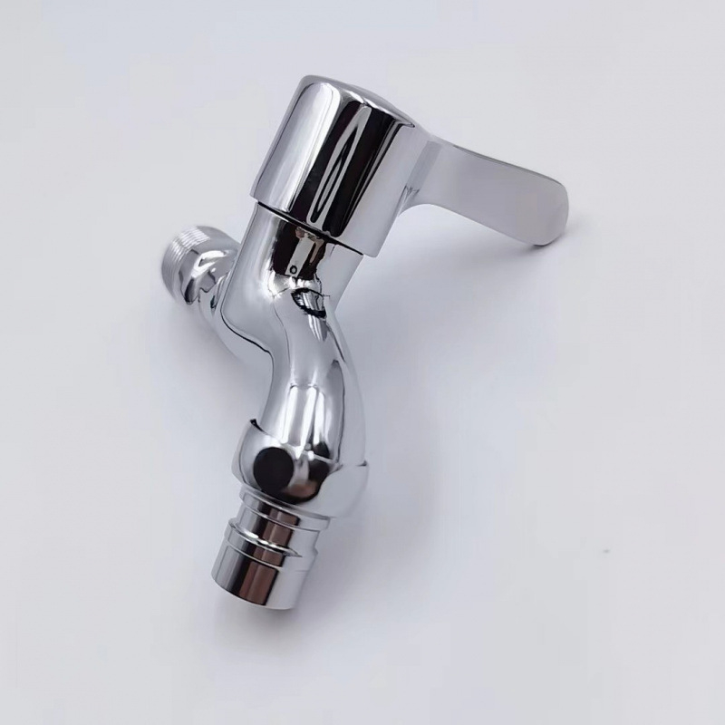 Ugradni vodovodni faucet za perilicu rublja, model brzog otvaranja, tijelo od cinkove zlitine, keramički disk ventila, ulaz/izlaz 20 mm, miješajući ventil