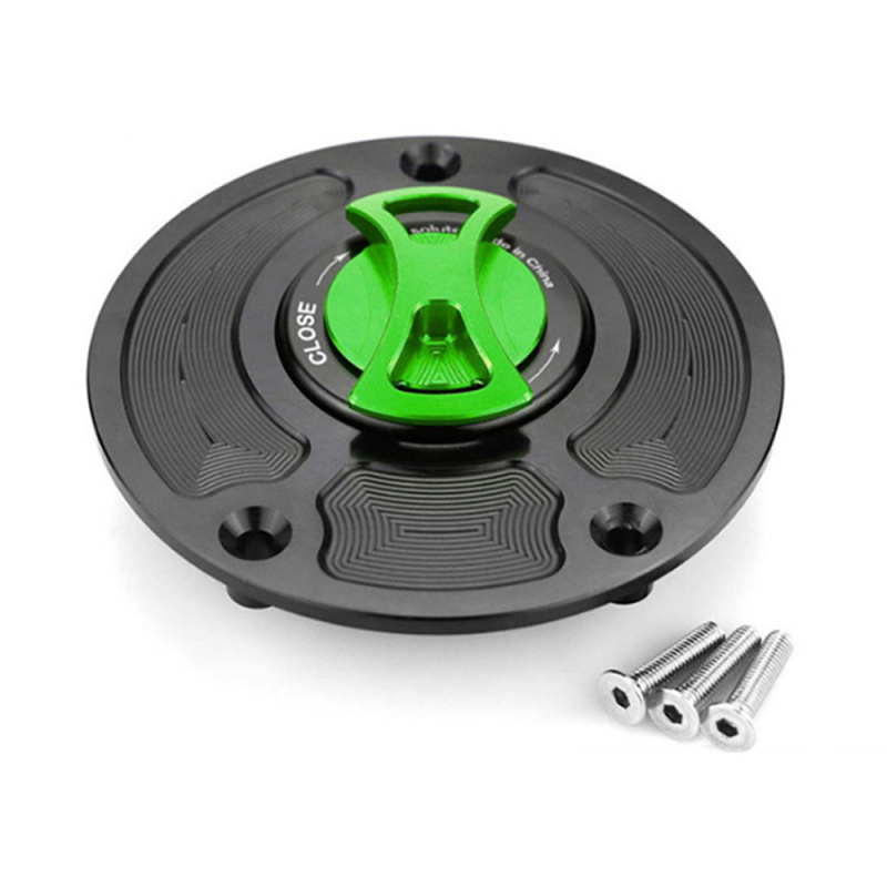 Kawasaki Z650 Z750 Z800 Z900 Z1000 ER400 – Alumínium ötvözetből készült üzemanyagtank sapka, Modell 417