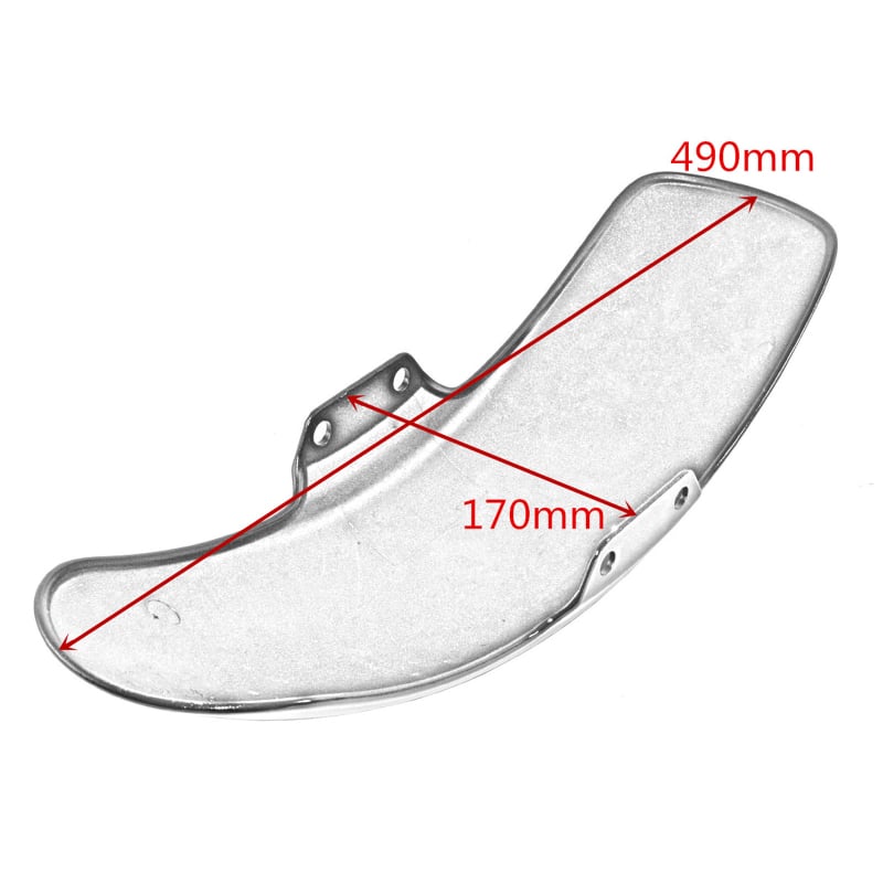 Elülső sárvédő Honda Rebel CMX300/CMX500 – ABS műanyag, illeszkedik CMX300/CMX500