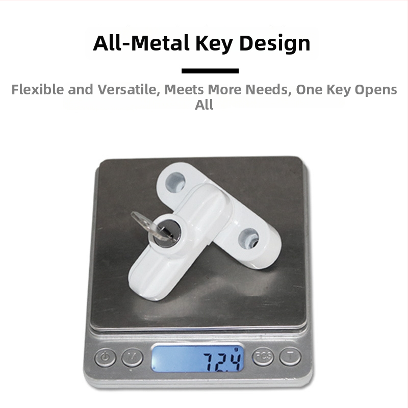 Crescent zámok pre dvere a okná – plastový ochranný zámok pre dvere a okná, model Door and Window Protection Lock, moderný jednoduchý štýl