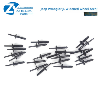 Rozšírené blatníky pre Wrangler JL/JT (2018+), vodotesná ochrana proti špliechaniu, z plastu, prispôsobiteľné