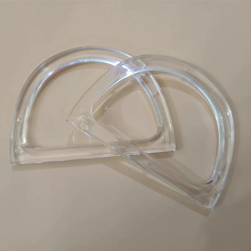 Λαβή τσάντας με διαφανή σχεδίαση – DIY υφαντός λουρί καρπού, πλαστικό, Autochs BP003-1, Άνοιξη 2023