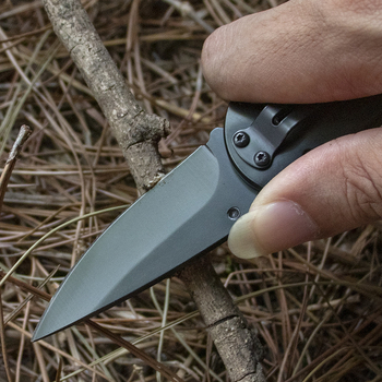 Сгъваем нож Centipede от неръждаема стомана, дължина на острието 6,3 cm, ширина на острието 25 mm, за къмпинг и домашна употреба