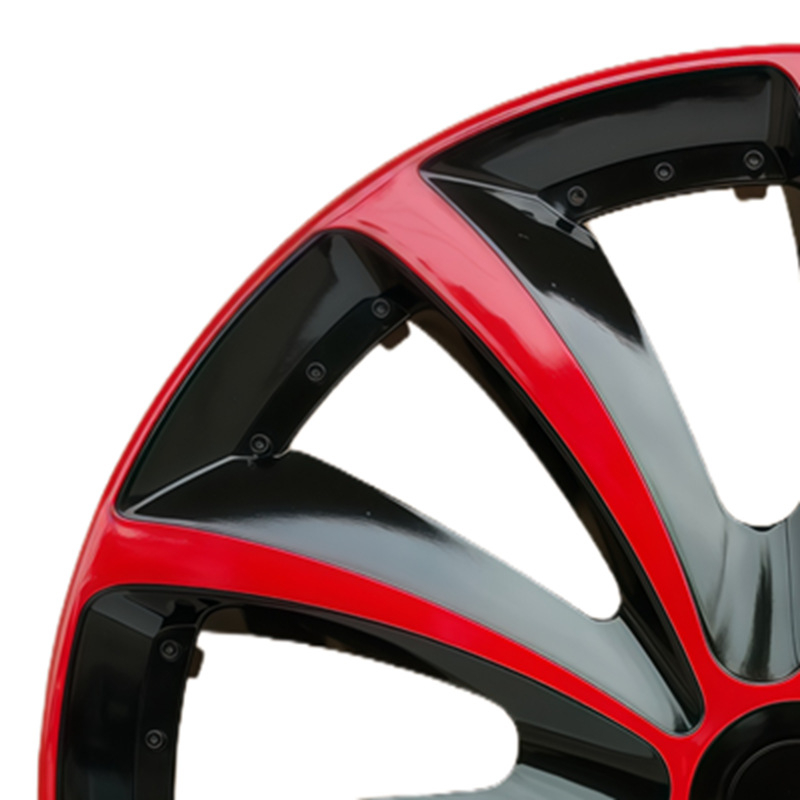 Dekorativni poklop za hub sa željeznim prstenom — univerzalna kompatibilnost, Ascension Flashes, visokokvalitetan materijal, prilagodljiv