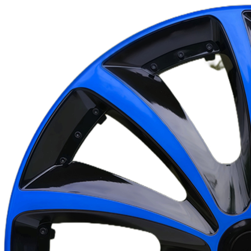 Dekorativni poklop za hub sa željeznim prstenom — univerzalna kompatibilnost, Ascension Flashes, visokokvalitetan materijal, prilagodljiv