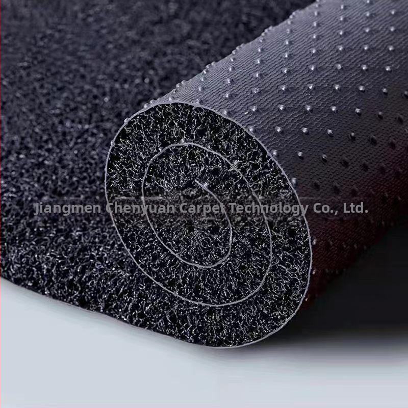 Kör alakú PVC csúszásmentes padlótakaró, szövött, mosható (Anyag: PVC csúszásmentes; Folyamat: Szövés; Forma: Köralakú; Tisztítás: Kimosható; Alkalmazás: Konyha, Fürdőszoba, Előtér)