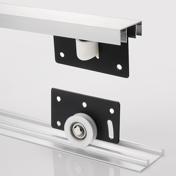 Rolna za klizna vrata ormara - najlon otporan na habanje, model BF-C378A, BUFEISON, moderni minimalistički stil