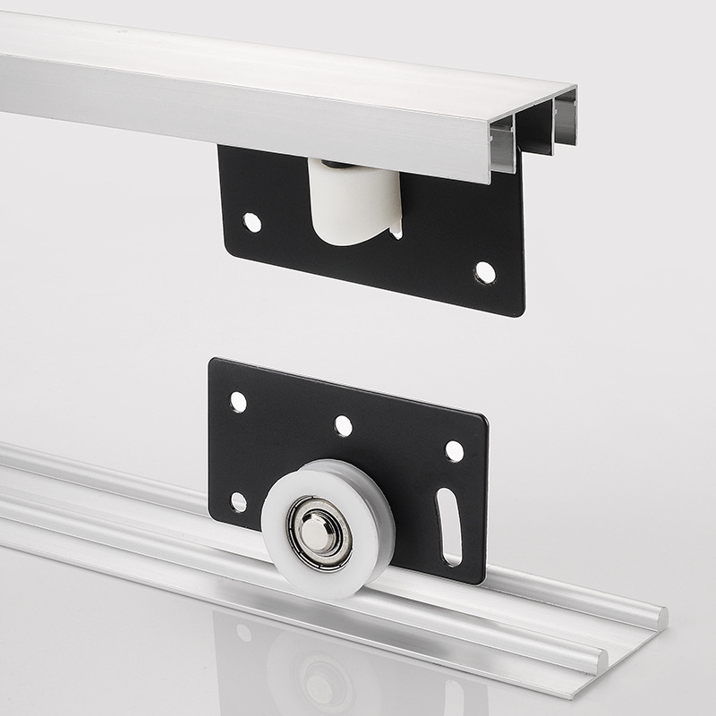 Rolna za klizna vrata ormara - najlon otporan na habanje, model BF-C378A, BUFEISON, moderni minimalistički stil