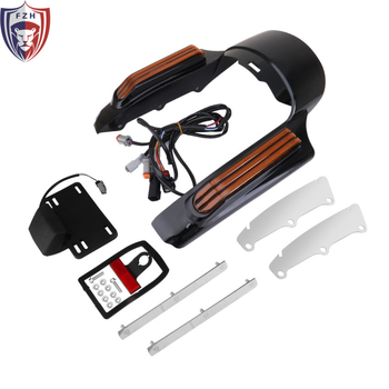 LED hátsó sárvédő lámpa Harley-Davidson Street Glide, Road King és Glide motorkerékpárokhoz (PVC ház, ABS sárvédő)