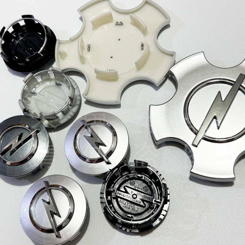 Логото на централната капачка на Opel колело - пластмаса, без персонализация, произход Гуандун, за модели Opel