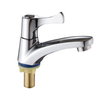 Stolna slavina za umivaonik, tijelo od cinka legure, ventil s bakrenim jezgrom, 15 mm ulaz/izlaz, otvaranje ključem