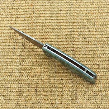 JL 440C сгъваем нож за къмпинг и оцеляване — дължина на клина 8.8 cm, ширина на клина 26 mm, материал 440C