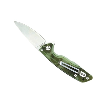 JL 440C сгъваем нож за къмпинг и оцеляване — дължина на клина 8.8 cm, ширина на клина 26 mm, материал 440C