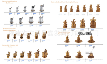 Colleeller Jf-0229 Nerezová oceľ plávajúci ventil, rýchle otvorenie keramickým jadrom, univerzálne nastaviteľný, závitové pripojenie, guľový typ