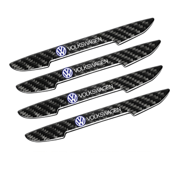 Auto tijelo zaštitna traka protiv sudara | Zaštitni film za rub vrata s karbonskim uzorkom | Materijal Epoxy PVC | Brand Rollsky | Univerzalna kompatibilnost