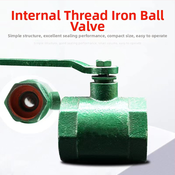 Guľový ventil, priamy tok, prechodný kanál, ručné ovládanie, pre paru a olej