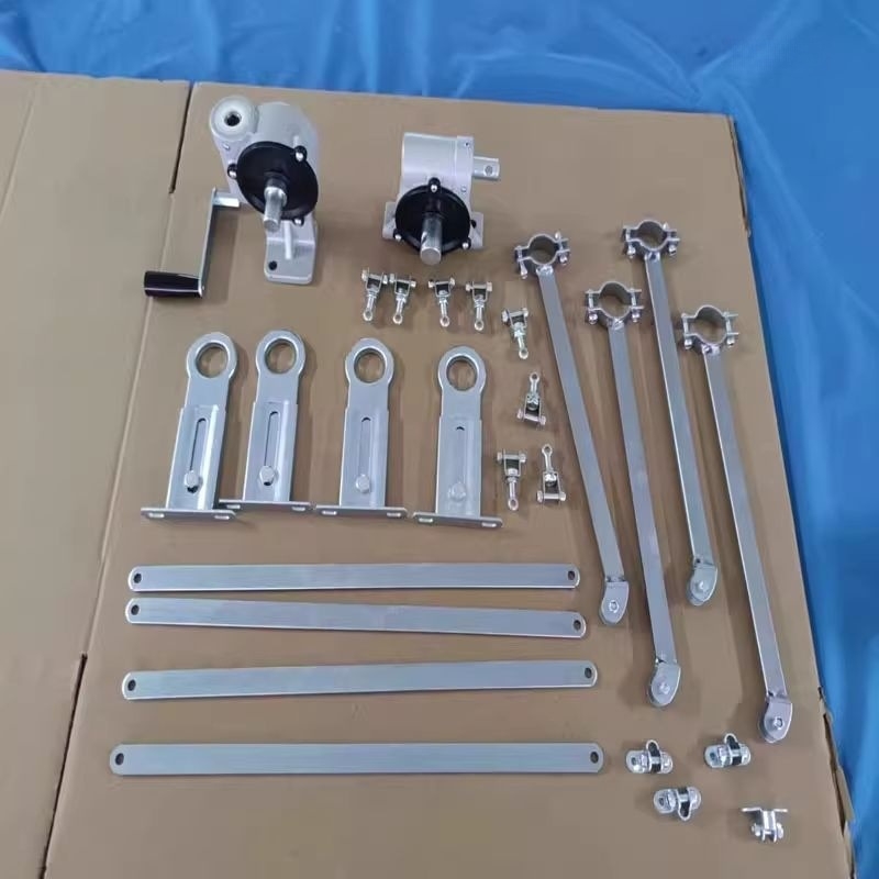 Ručni otvarač prozora, aktuator za vrata i prozore, aluminijsko kućište, moderni minimalistički dizajn