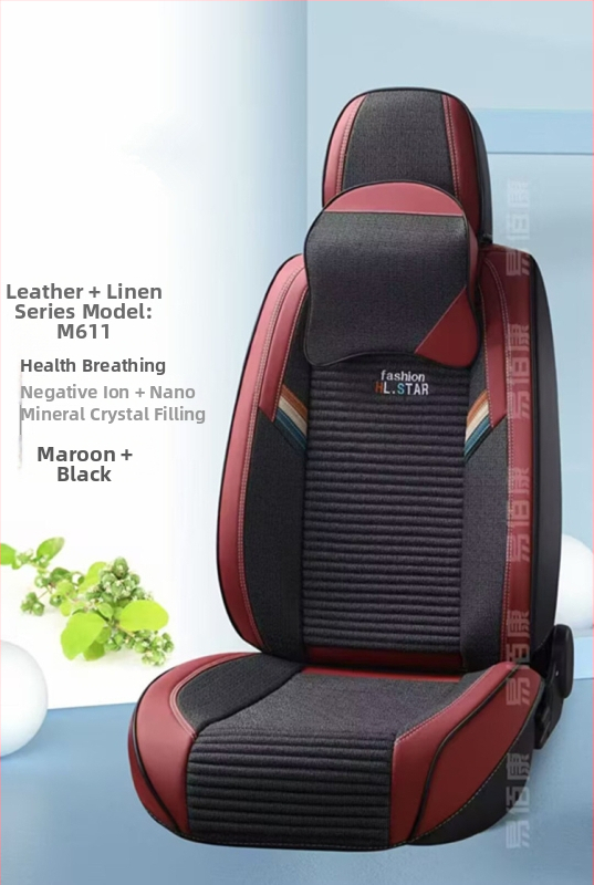 Perne pentru scaunul auto și husă, piele Napa cu accente placate cu aur; Umplutură: coji de hrișcă; Brand: Altul