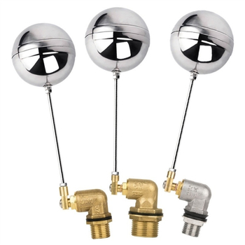 Plutajući ventil s podešavajućim keramičkim jezgrom i kuglom od nehrđajućeg čelika, plutajući tip, hidraulički pogon, regulacija razine vode u spremniku