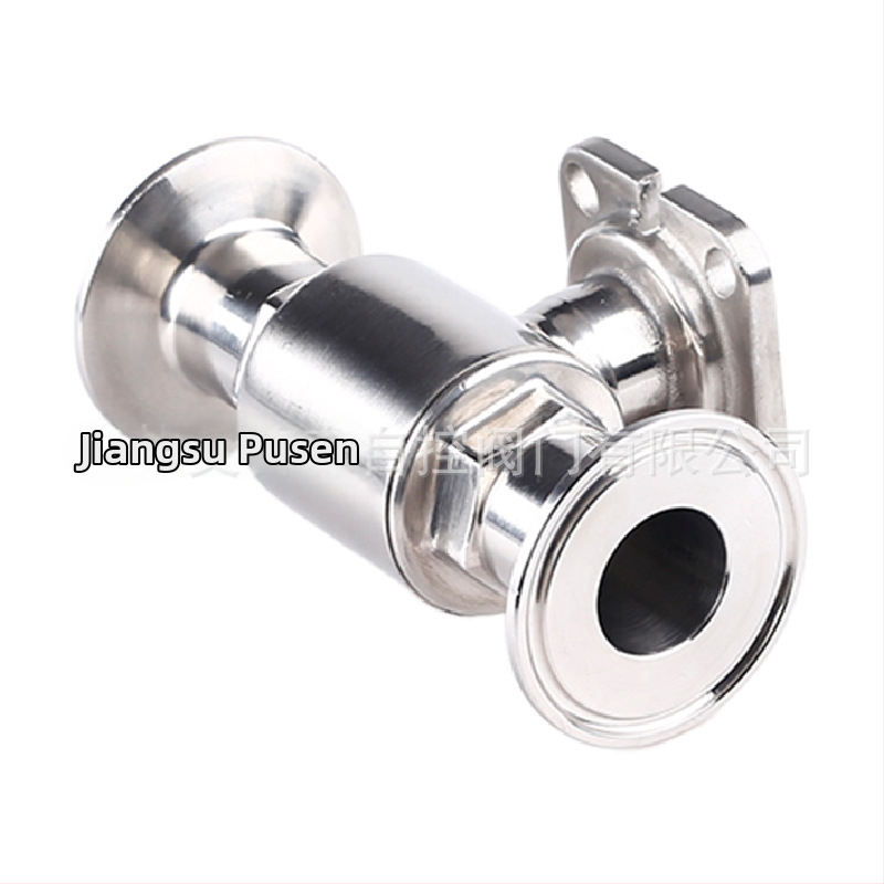 Epson 304 nerezová oceľ guľový ventil, sanitárnej triedy, plný prierez, priama cesta, ručný pohon