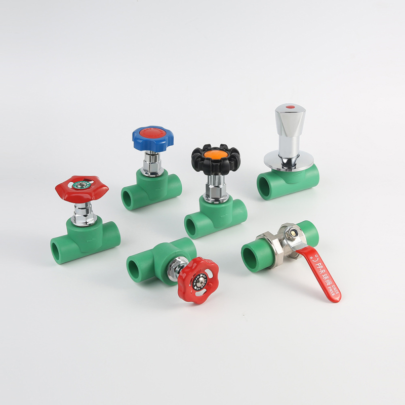 PPR kuglasti ventil – hidraulički pogon, fiksna konstrukcija, za vodu, kuglastog tipa, marka Kang Yuexin Cattle