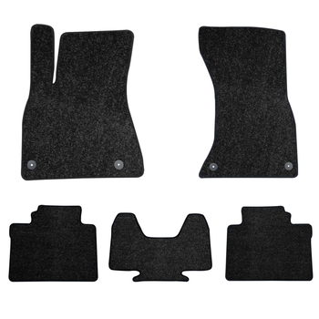 Podne prostirke za Audi Q5L (2018–2026), otporne na habanje velur prostirka, ravna podna prostirka, prilagodljivo