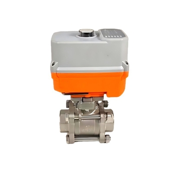 Električni navojni kuglasti ventil, trodijelna konstrukcija, za vodu