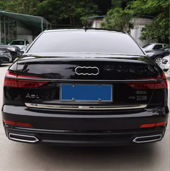 Body sticker za Audi A6L 19-25 - nehrđajući čelik i ABS, ljepilo za ugradnju, dekorativni pojas stražnjeg praga i zaštita stakla prtljažnika